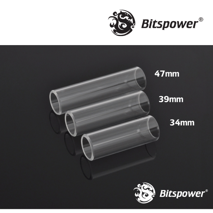 Bitspower Crystal Link Tube - 3 Slots	