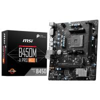 MSI B450M-A Pro Max II AM4 micro-ATX Motherboard (B450M-A PRO MAX II)