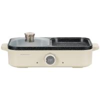 Royalstar Electric Grill & Hot Pot - Multi-function BBQ Machine for Home Use, Grill and Hot Pot Combo